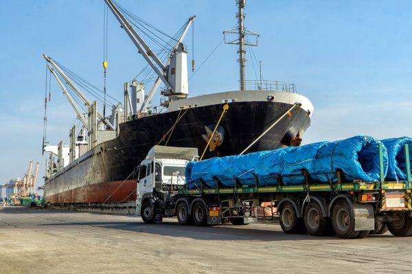 container-ship-and-truck-container-2025-01-29-08-20-50-utc container-ship-and-truck-container-2025-01-29-08-20-50-utc
